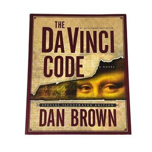 The Da Vinci Code Dan Brown Paperback Illustrated Thriller